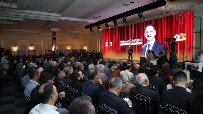 Melikgazi Belediye Başkanı ve Adayı Palancıoğlu’nun proje tanıtım toplantısı yapıldı